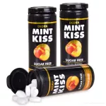 Sada 2+1 | MINT KISS | broskvovo-mátové osvěžující pastilky bez cukru