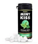 SADA 3+1 | MINT KISS | mátové osvěžující pastilky bez cukru | peppermint + spearmint + peach mint + cassis mint | 28 g x 4 dózy