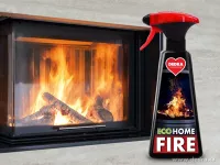 SADA | extra silný čistič skel krbů & kamen | rychlý účinek | HOME FIRE + ZDARMA rukavice