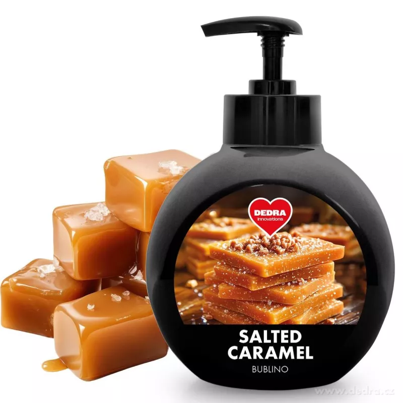 SALTED CARAMEL | šetrné mýdlo s glycerinem & aloe vera | BUBLINO |500 ml
