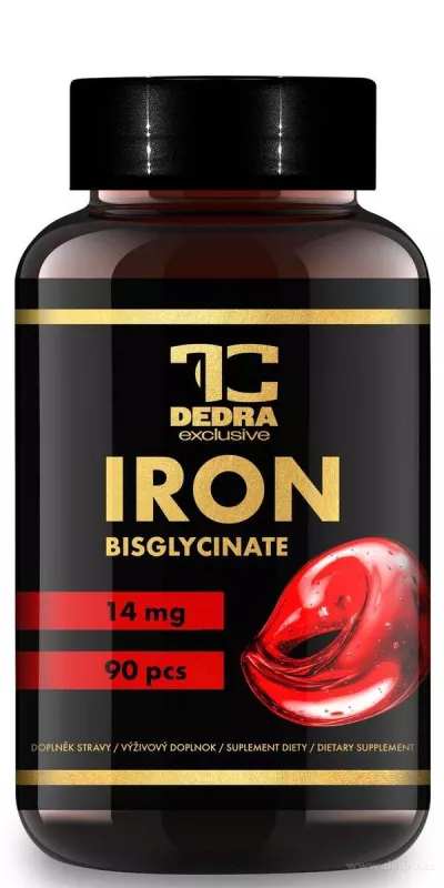 ŽELEZO BISGLYCINÁT 14 mg | proti únavě a pro zdravou krvetvorbu