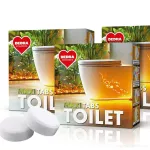 2+1 ZDARMA | MAXI TABS TOILET | EKO samočisticí tablety do WC, odtoku & odpadu | 3× 2 ks