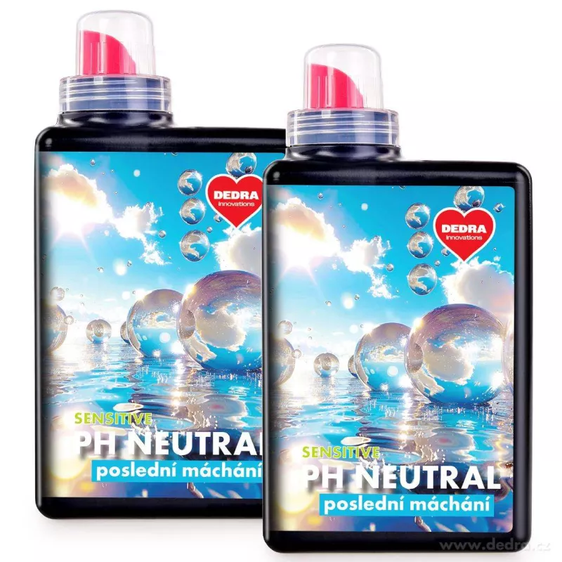 2× PH NEUTRAL | Neutralizátor zbytků praní | citlivá pokožka & bez parfému | SENSITIVE | 2× 1000 ml