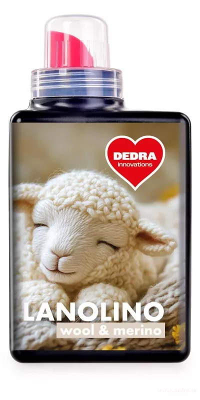 LANOLINO | prací gel na ovčí vlnu & jemné prádlo | s lanolinem & ECO složením | WOOL & MERINO | 20 praní