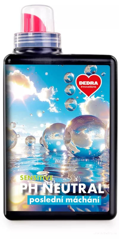 PH NEUTRAL | Neutralizátor zbytků praní | citlivá pokožka & bez parfému | SENSITIVE | 1000 ml