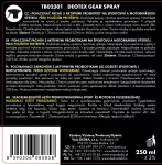 Probiotický sprej na sportovní & motorkářskou výstroj proti zápachu | DEOTEX® GEAR | neutralizuje pachy, chrání & osvěžuje | 250 ml Probiotický sprej na sportovní & motorkářskou výstroj proti zápachu | DEOTEX® GEAR | neutralizuje pachy, chrání & osvěžuje | 250 ml