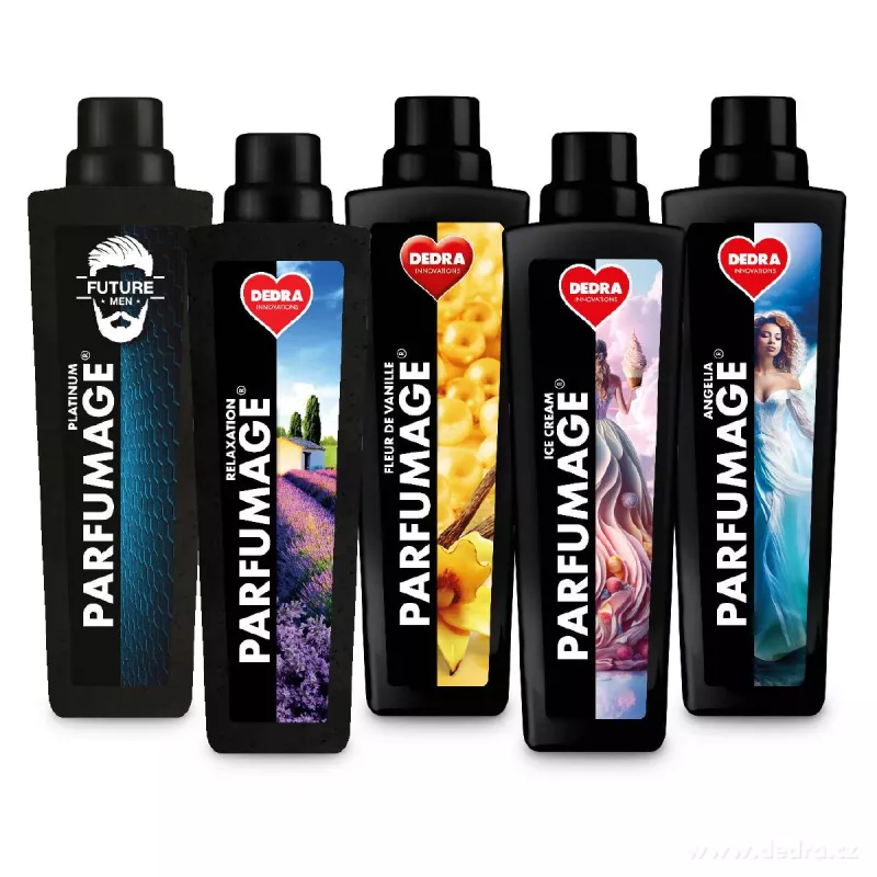 Sada parfémů na praní PARFUMAGE® 750ml 5+1 ZDARMA