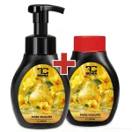 SAMETOVÁ HRUŠKA | šetrné pěnové mýdlo na ruce & tělo | 2×300 ml | výhodná sada 2 ks