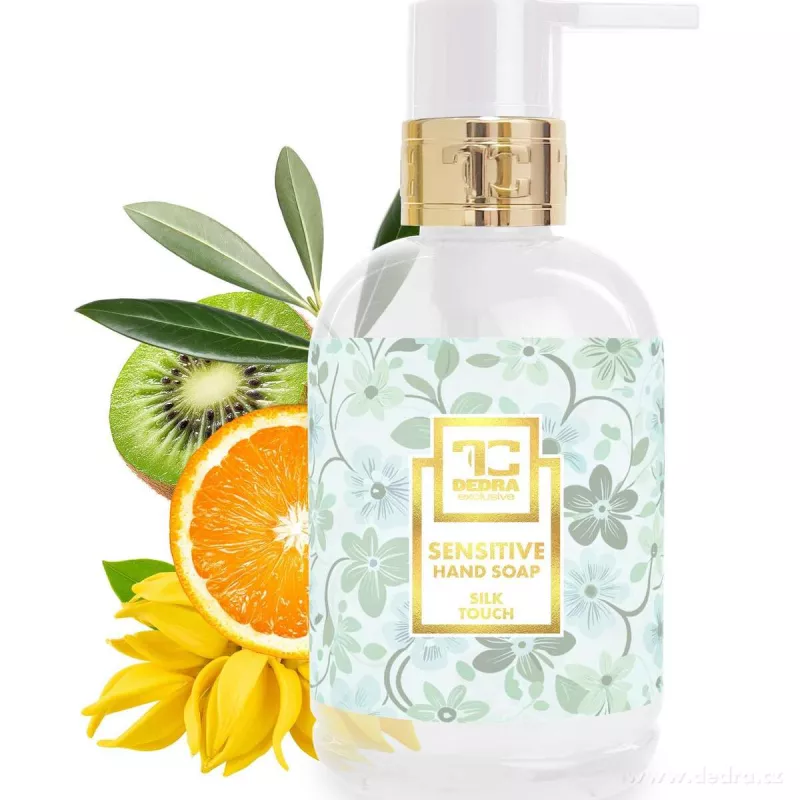 SENSITIVE šetrné zvláčňující mýdlo pro citlivou pokožku | SILK TOUCH | 320 ml
