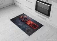 SPA | ULTRASAVÁ křemelinová předložka | rychleschnoucí & protiskluzová | 80 × 50 cm | kitchen