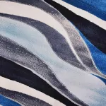 SPA | ULTRASAVÁ křemelinová předložka | rychleschnoucí & protiskluzová | 80 × 50 cm | waves