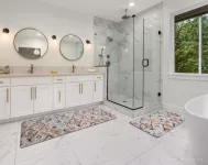 SPA | ULTRASAVÝ křemelinový běhoun | rychleschnoucí & protiskluzový | 120 × 40 cm | ornament