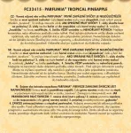 1+1 ZDARMA | sójová vonná svíčka | TROPICAL PINEAPPLE + PAPAYA & PEACH | PARFUMIA® | 250 ml x 2