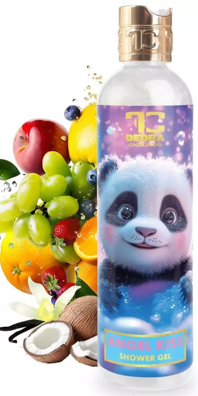 Dětský šetrný sprchový gel na tělo i vlásky ANGEL KISS | hypoalergenní, bez parabenů | 320 ml