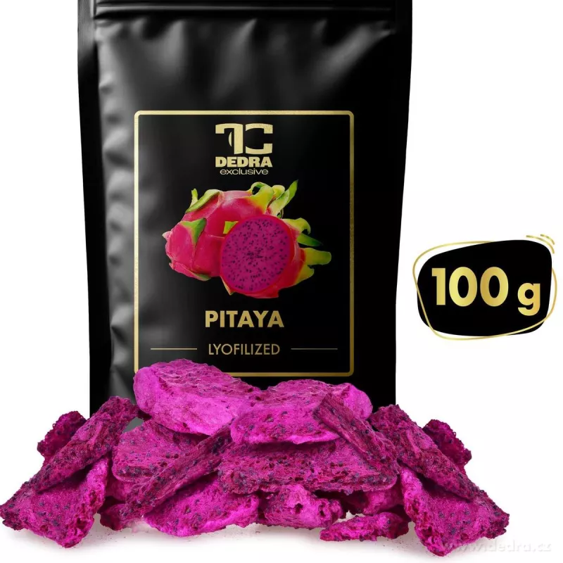 EXOTICKÁ PITAYA | lyofilizované plátky, ovoce sušené mrazem | 100 g