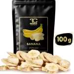 KŘUPAVÉ BANÁNY | lyofilizované plátky, ovoce sušené mrazem | 100 g