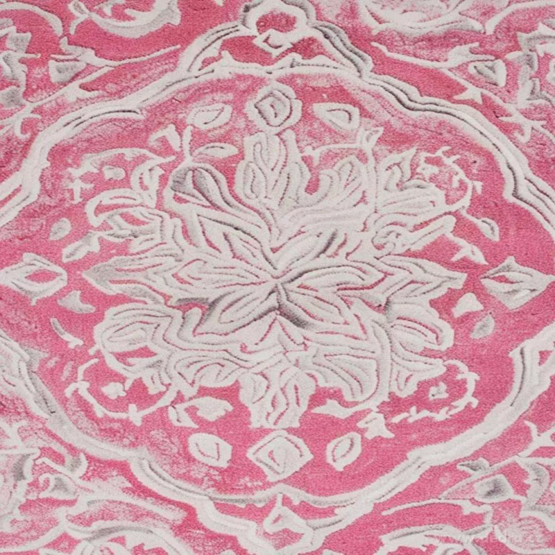 SPA | ULTRASAVÁ křemelinová předložka | rychleschnoucí & protiskluzová | 80 × 50 cm | pink ornament