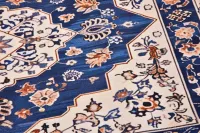 SPA | ULTRASAVÁ křemelinová předložka | rychleschnoucí & protiskluzová | 80 × 50 cm | blue ornament