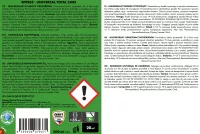 TOTAL CARE UNIVERSAL | Univerzální ekologický čisticí koncentrát na podlahy | 500 ml | 25 mytí