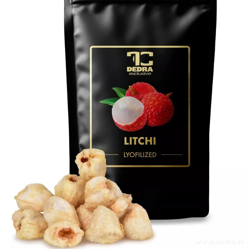 TROPICKÉ LIČI | celé lyofilizované, ovoce sušené mrazem | 50 g