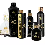 Velká 5dílná sada AG by AGATA | aviváž, parfumage, osvěžovač textilií, tekuté mýdlo, sprchový gel