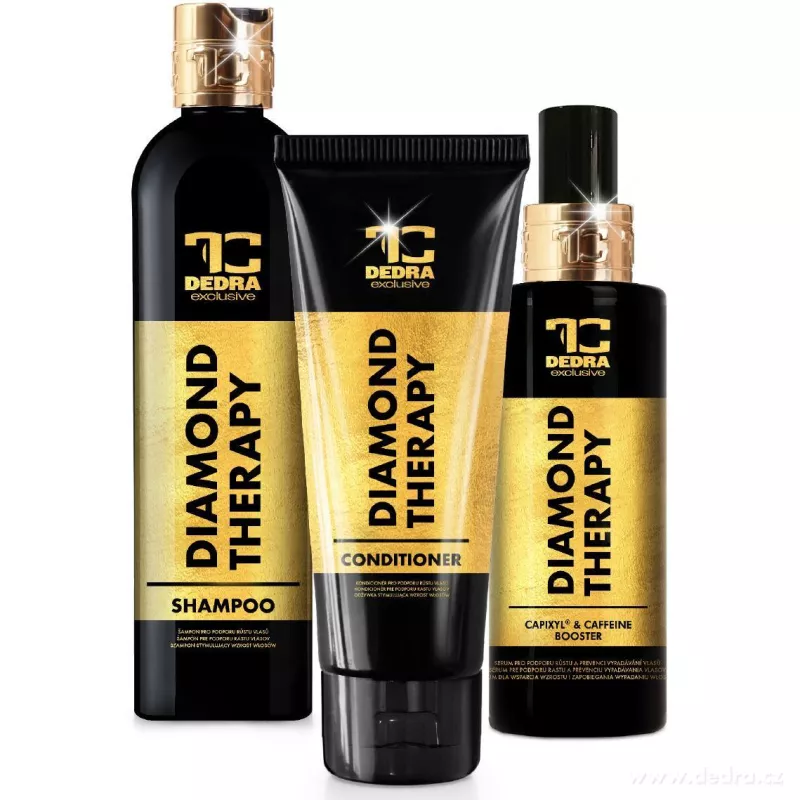 VÝHODNÁ SADA | DIAMOND THERAPY | šampón, kondicionér & sérum s Capixylem pro růst vlasů | 320 + 250 + 100 ml