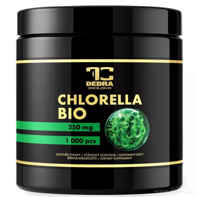 BIO CHLORELLA | Detox & antioxidant & imunita | 1000 tablet x 250 mg | 250 g