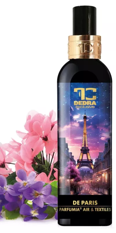 DE PARIS | Osvěžovač vzduchu & textilií | luxusní parfémový sprej | 200 ml