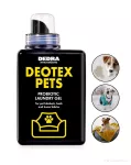 DEOTEX PETS | Praktický set pro domov plný mazlíčků | pohlcovač pachů & speciální tekutý prací prostředek s probiotiky | 500 ml + 525 ml