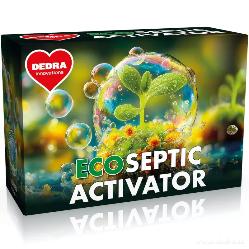 ECO SEPTIC ACTIVATOR | bioaktivní aktivátor septiků & WC | bez zápachu & usazenin | 10 maxi-tablet