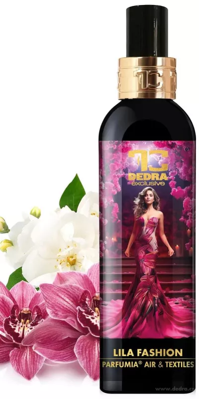 LILA FASHION | Osvěžovač vzduchu & textilií | luxusní parfémový sprej | 200 ml