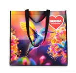 MEGA TAŠKA COLIBRI | 30 L | pevná laminovaná nákupní taška | 4 pevná ucha