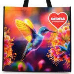 MEGA TAŠKA COLIBRI | 30 L | pevná laminovaná nákupní taška | 4 pevná ucha