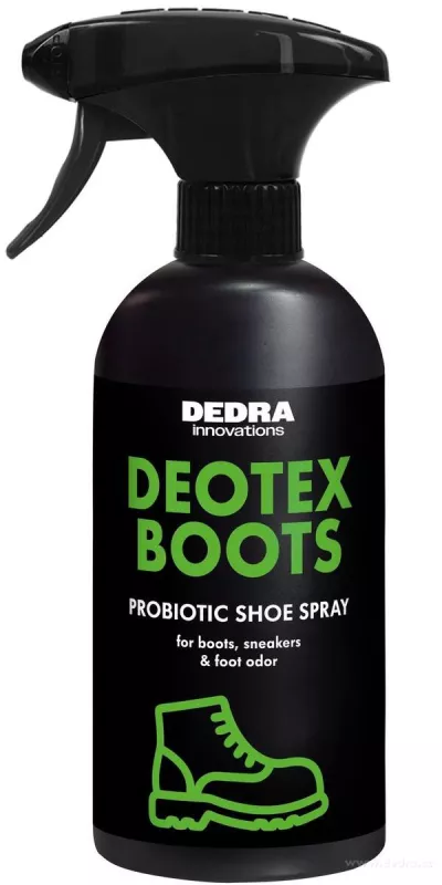 Probiotický sprej na obuv proti zápachu | DEOTEX® BOOTS | neutralizuje pachy, chrání & osvěžuje | 500 ml