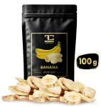 Rodinné balení 3×100 g | KŘUPAVÉ BANÁNY | lyofilizované plátky, ovoce sušené mrazem
