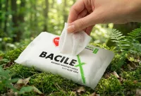 Rodinné balení 3 x 10 ks | Hygienické vlhčené ubrousky z bambusu s Aloe Vera | BACILEX®