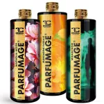 Rodinné balení PARFUMAGE | Parfém na praní a úklid | MIRAGE NOIR & MANDARINE FLORALE & MAGNOLIA WOOD | 500 ml × 3