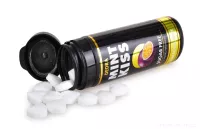 Sada 12 ks MINT KISS | marakujovo-mátové osvěžující pastilky bez cukru | maracuja mint | 28 g x 12