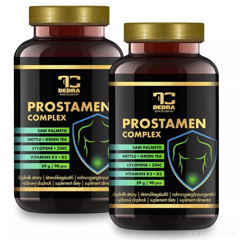 SADA 2× PROSTAMEN COMPLEX | prostata, vitalita, testosteron | 180 kapslí | 118 g