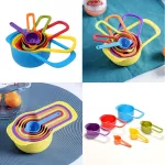 Sada 6 plastových odměrek