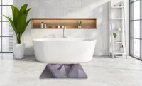 SPA | ULTRASAVÁ křemelinová koupelnová předložka | rychleschnoucí & protiskluzová | 60 × 90 cm | geometrix