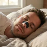 1+1 NASAL STRIPS | nosní pásky pro lepší dýchání | 2 × 30 ks | černé