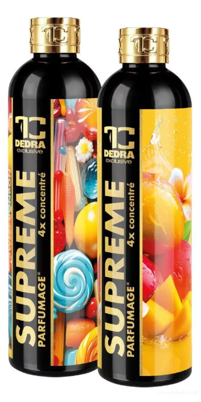 2× PARFUMAGE SUPREME | SWEET BONBON & MANGO | Výhodná sada | 4× koncentrovaný parfém na praní | 600 ml | 120 praní