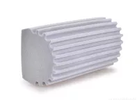 2× SPONGE POP | chytrá drážkovaná houbička | perfektně stírá & nevíří prach, extra savá | šedá