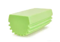 2× SPONGE POP | chytrá drážkovaná houbička | perfektně stírá & nevíří prach, extra savá | zelená