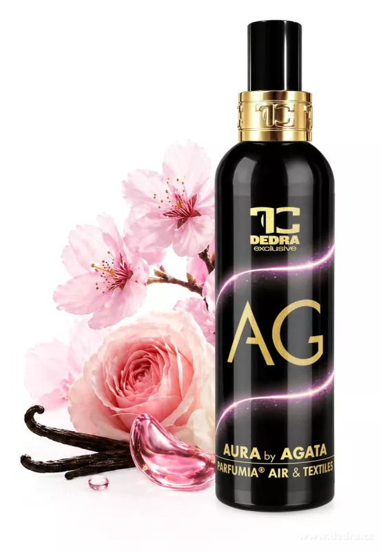 AURA by AGATA | Osvěžovač textilií | luxusní parfémový sprej | 200 ml