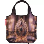 CITYBAG | DIGITÁLNÍ POTISK| kompaktní nákupní taška | skládací, pratelná & opakovaně použitelná | OBSIDIAN BLACK