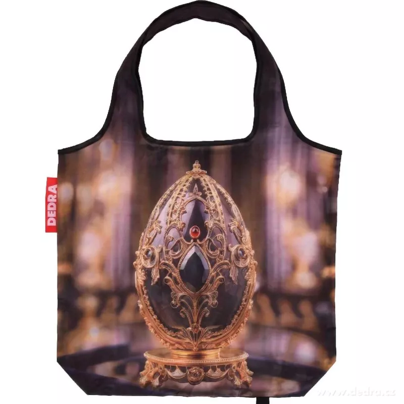 CITYBAG | DIGITÁLNÍ POTISK| kompaktní nákupní taška | skládací, pratelná & opakovaně použitelná | OBSIDIAN BLACK