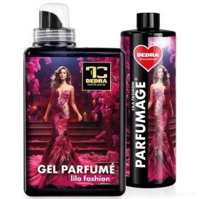 RITUÁL VŮNĚ | lila fashion | pro vůni bez použití aviváže | gel parfumé & parfumage | 1050 ml + 500 ml