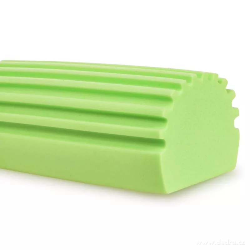 SPONGE POP | chytrá drážkovaná houbička | perfektně stírá & nevíří prach, extra savá | zelená